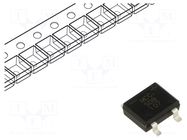 Bridge rectifier: single-phase; Urmax: 1kV; If: 1A; Ifsm: 30A; SDB-1 MICRO COMMERCIAL COMPONENTS