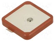 Antenna; GNSS,GPS; 4.2dBi; RHCP; for building in; 25x25mm YIC