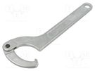 Wrench; hook,with joint; L: 344mm; Spanner: 80÷120mm BETA