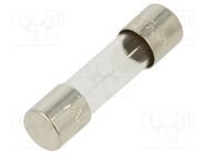 Fuse: fuse; time-lag; 1.6A; 250VAC; cylindrical,glass; 5x20mm; S506 EATON/BUSSMANN