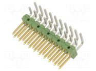 Connector: pin strips; pin header; male; PIN: 10; AMPMODU MOD II TE Connectivity