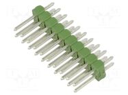 Connector: pin strips; pin header; male; PIN: 20; AMPMODU MOD II TE Connectivity