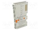 Mains; 24VDC; IP20; 15x100x70mm; LED status indicator; -25÷60°C Beckhoff Automation