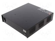 Charger: for rechargeable batteries; 8A; 30÷85Ah; 27.6VDC; 92% MEAN WELL