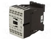 Contactor: 3-pole; NO x3; Auxiliary contacts: NO; 24VDC; 9A; DILM9 EATON ELECTRIC