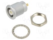 Connector: circular; 1S; socket; female; PIN: 1; soldering; 18A; IP50 LEMO