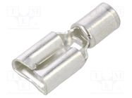 Terminal: flat; 6.3mm; 0.8mm; female; 1.5÷2.5mm2; crimped; straight PANDUIT