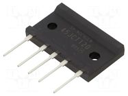 Bridge rectifier: three-phase; Urmax: 1.2kV; If: 45A; Ifsm: 450A SHINDENGEN