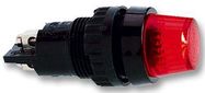 LENS, SCREW-IN, TRANSPARENT RED