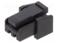 Connector: wire-wire/PCB; plug; female; PIN: 2; Micro-Lock Plus MOLEX