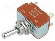 Switch: toggle; Pos: 2; DPST; ON-OFF; 20A/250VAC; 20A/30VDC; S; panel NKK SWITCHES