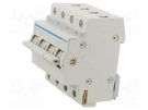 Module: mains-generator switch; Poles: 1+N; 400VAC; 63A; IP20 HAGER