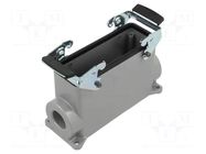 Enclosure for connectors: HDC; size H-B 24; with double latch LAPP