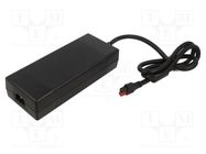 Charger: for rechargeable batteries; acid-lead; 4A; 20÷65Ah; 93% MEAN WELL