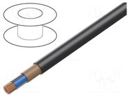 Wire; NYY; 4x70mm2; round; stranded; Cu; PVC; black; 600V,1kV HELUKABEL