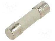Fuse: fuse; 6.3A; 250VAC; time-lag; ceramic,cylindrical; 5x20mm BEL FUSE