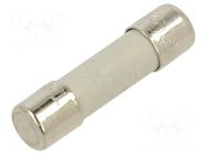 Fuse: fuse; 8A; 250VAC; time-lag; ceramic,cylindrical; 5x20mm; 5HT BEL FUSE