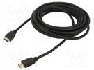 Cable; HDMI 1.4; HDMI plug,both sides; 7.5m; black ART