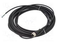 Cable: for sensors/automation; M12; PIN: 4; straight; 10m; plug TELEMECANIQUE SENSORS