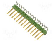 Connector: pin strips; pin header; male; PIN: 14; AMPMODU MOD II TE Connectivity