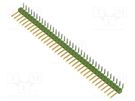 Pin header; pin strips; AMPMODU MOD II; male; PIN: 36; angled 90° TE Connectivity