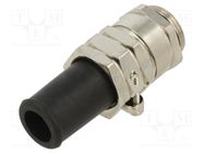 Cable gland; with strain relief; M25; 1.5; IP65; brass 