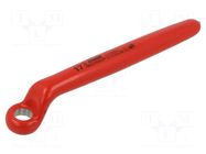 Wrench; insulated,single sided,box,bent; 17mm; 180/2VDEDP UNIOR