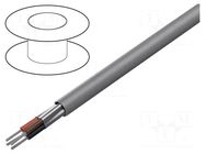 Wire; EcoCable Mini; 4x20AWG; shielded,Al-PET foil; MPPE; 300V ALPHA WIRE
