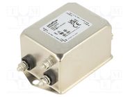 Filter: anti-interference; single-phase; 250VAC; Cx: 1uF; Cy: 10nF SCHAFFNER