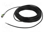 Cable: for sensors/automation; M12; PIN: 4; angled; 20m; plug; 4A MURRELEKTRONIK