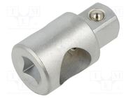 Adapter; 1/2" square,3/8" PROXXON