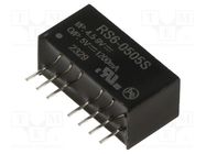 Converter: DC/DC; 6W; Uin: 4.5÷9V; Uout: 5VDC; Iout: 1.2A; SIP8; RS6 RECOM