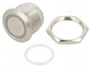 Switch: vandal resistant; Pos: 2; SPST-NO; 2A/36VDC; IP67; OFF-(ON) E-SWITCH