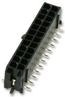 CONNECTOR, HEADER, 10POS, 2ROW, 3MM; Pitch Spacing:3mm; No. of Contacts:10Contacts; Gender:Header; Product Range:Micro-Fit 3.0 43045 Series; Contact Termination Type:Surface Mount; No. of Rows:2Rows; Contact Plating:Tin Plated Contacts; Contact Material:B