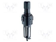 Compressed air filter/regulator; 0.3÷10bar; polycarbonate NORGREN HERION