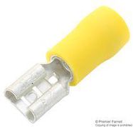 CRIMP TERMINAL, FEMALE, YELLOW, PK100