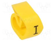 Markers; Marking: I; 8÷16mm; PVC; yellow; -30÷60°C; leaded; PA-3 