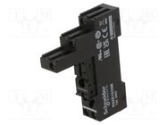 Socket; 12A; for DIN rail mounting; screw terminals; Series: RSB SCHNEIDER ELECTRIC