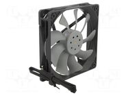 Fan: DC; axial; 12VDC; 120x120x25mm; 31.7dBA; ball; 0÷2krpm; IP68 Akasa