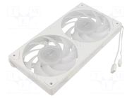 Fan: DC; axial; 12VDC; 240x125x25mm; 37.5dBA; ball; 900÷2000rpm Akasa