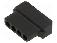 Connector: wire-wire/PCB; plug; female; PIN: 4; Datamate L-Tek; 3A HARWIN