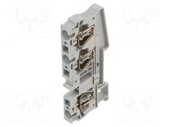 Splice terminal: rail; ST; spring clamp; grey; 52A; polyamide; TS35 PHOENIX CONTACT