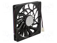 Fan: DC; axial; 12VDC; 120x120x15mm; 30.32dBA; EBR; 600÷1600rpm Akasa