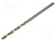 Drill bit; for metal; Ø: 1.5mm; 3pcs; blister; HSS SUPER ALPEN-MAYKESTAG