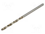 Drill bit; for metal; Ø: 2mm; high speed steel; 3pcs; blister ALPEN-MAYKESTAG