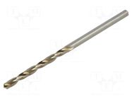 Drill bit; for metal; Ø: 2.5mm; 3pcs; blister; HSS SUPER ALPEN-MAYKESTAG