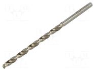 Drill bit; for metal; Ø: 6mm; L: 139mm; high speed steel; blister ALPEN-MAYKESTAG