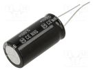 Capacitor: electrolytic; THT; 22000uF; 6.3VDC; Ø18x35.5mm; ±20% PANASONIC