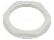 Nut; M50; polyamide; UL94V-2; 60mm; light grey; Thread: metric LAPP