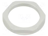 Nut; M50; polyamide; UL94V-2; 60mm; light grey; Thread: metric LAPP